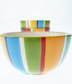 bowl ceramica stripes :: #