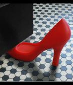 foot on the door :: #