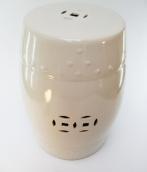 banqueta ceramica blanca  :: #