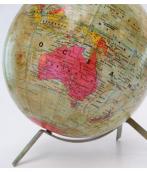 globo terraqueo vintage grande metal :: #050