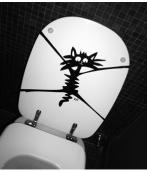 sticker para baño :: #pla