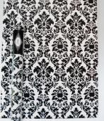 damasquino negro/blanco :: #