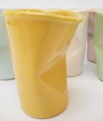vasos abollados ceramica :: #