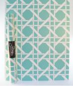 madras acqua/blanco :: #